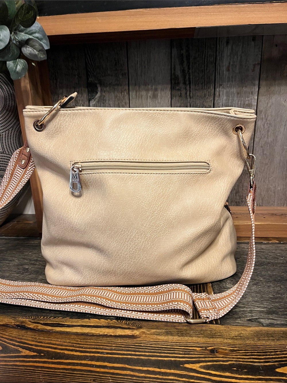 Montana West Leather Leopard Panel Crossbody - Picture 6 of 15